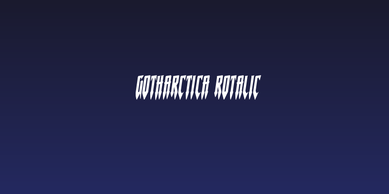 Gotharctica Rotalic Social Header