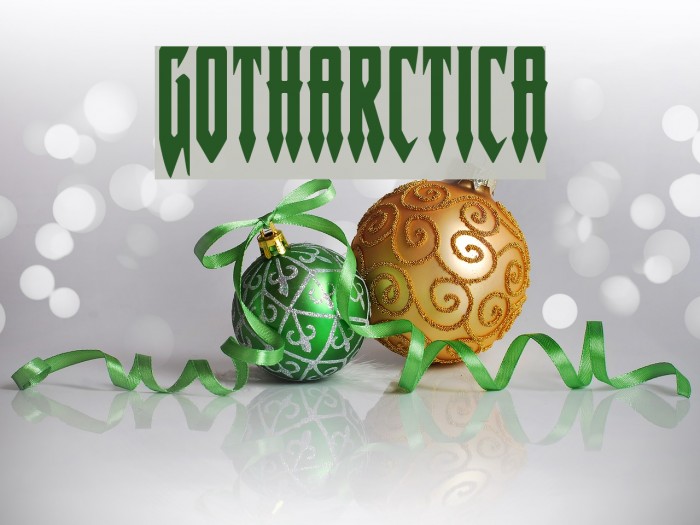 Gotharctica Font examples
