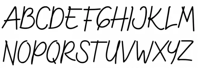Gothenstone フォント 大文字