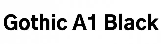 Gothic A1 Black  baixar fontes gratis
