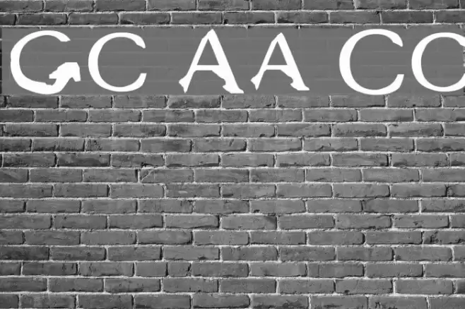 Gothic Alarm Clock Font examples