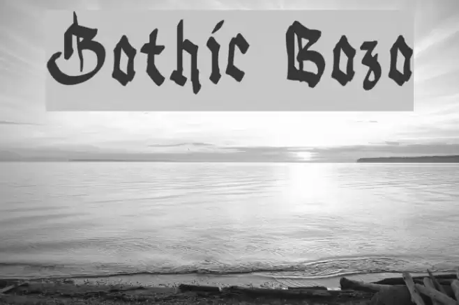 Gothic Bozo Fuentes examples
