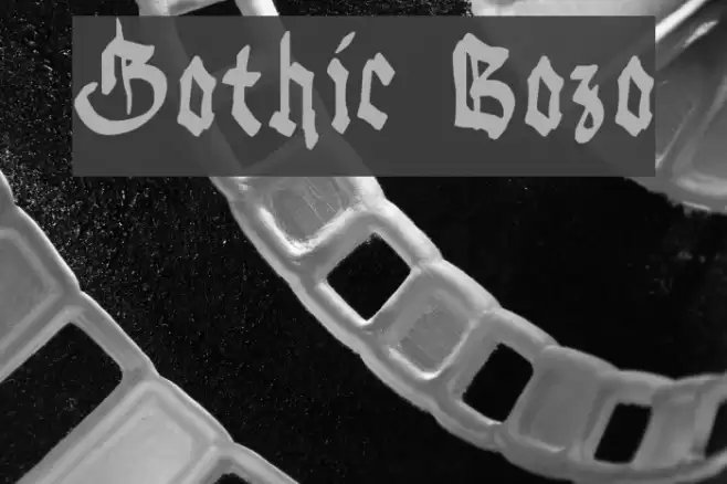 Gothic Bozo Fuentes examples