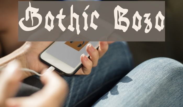 Gothic Bozo Fuentes examples