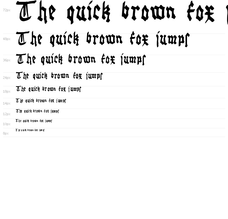 Gothic Bozo Waterfall