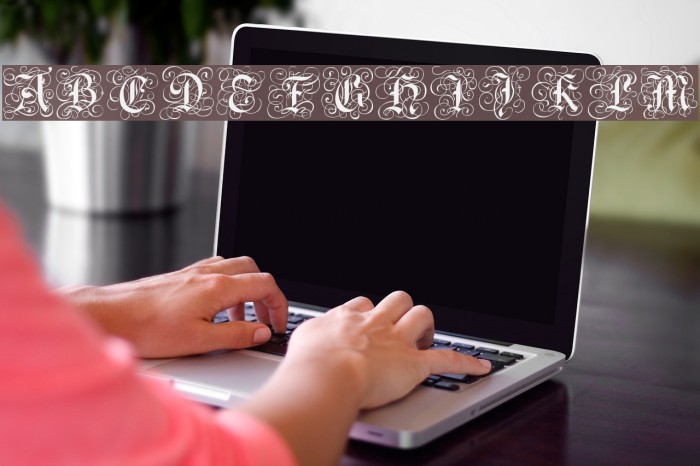 Gothic Caps Example 1