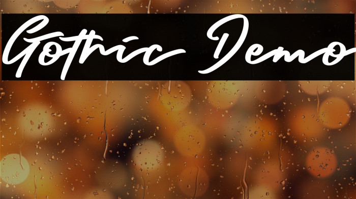 Gothic Demo Example 2