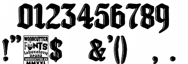 Gothic Division 1939 Polices AUTRES CHARS