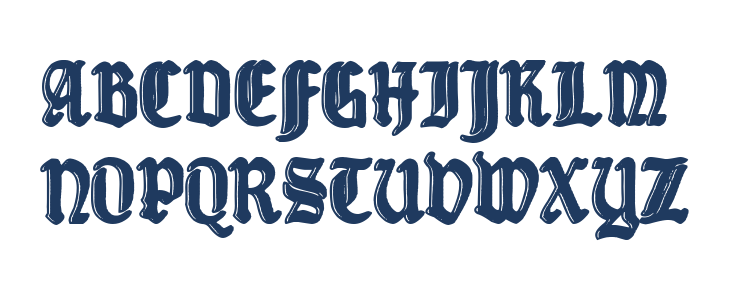 Gothic Division 1939 Uppercase