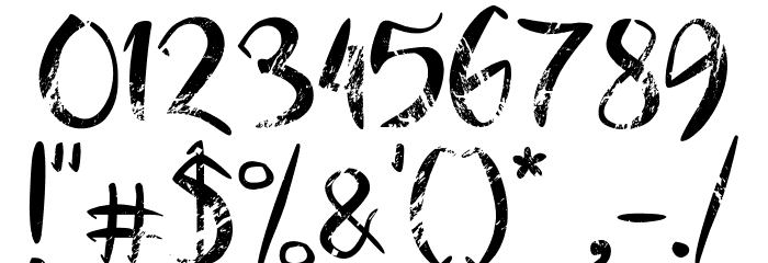 Gothic Era Font OTHER CHARS