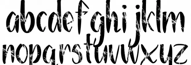 Gothic Era Font Litere mici