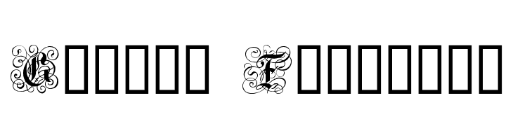 Gothic Flourish Font