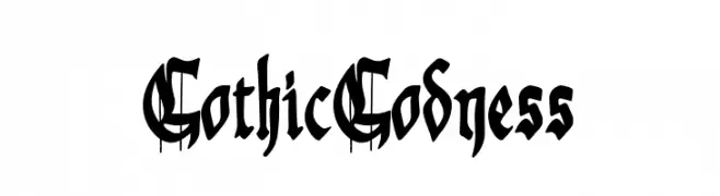 Gothic Godness  font caratteri gratis