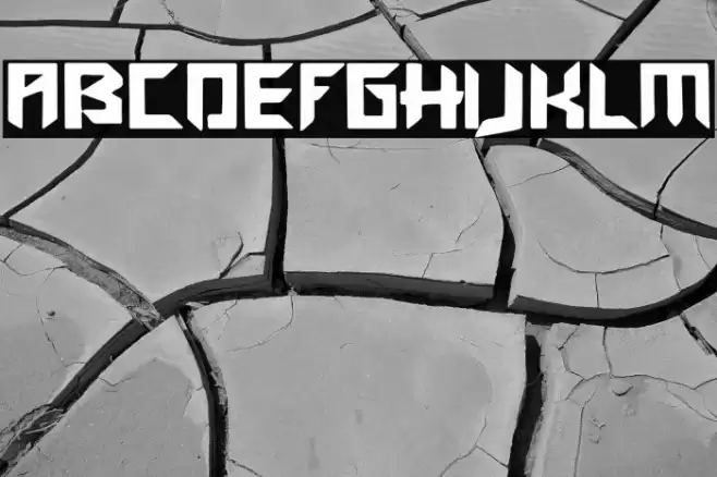 Gothic Gotera Font examples