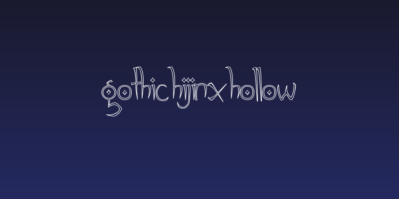 Gothic Hijinx Hollow Social Header