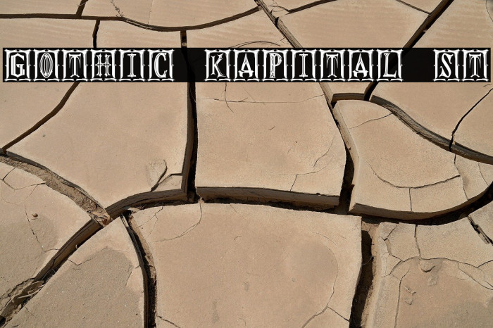 Gothic Kapital St Example 1