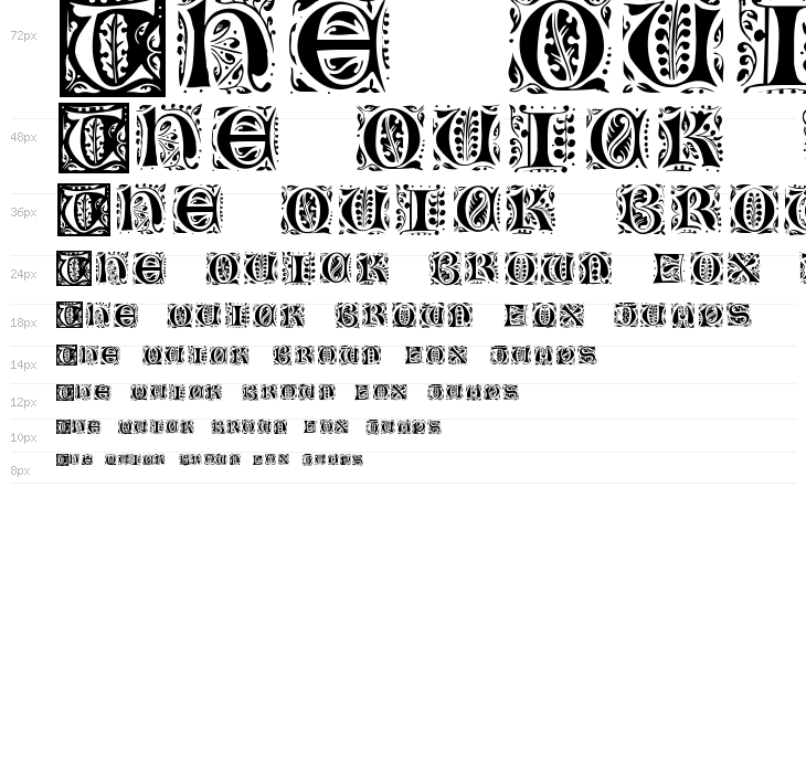 Gothic-Leaf Waterfall