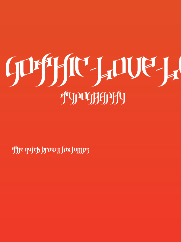 Gothic-Love-Letters Poster