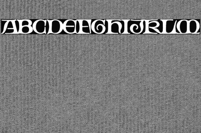 Gothic Manus Font examples