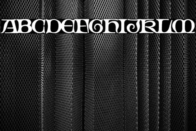 Gothic Manus Font examples