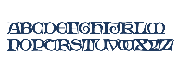 Gothic Manus Lowercase