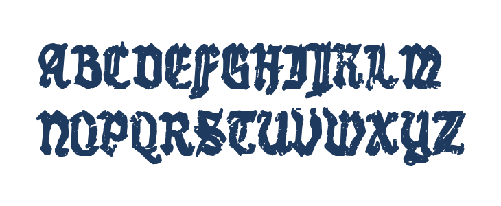 Gothic Mother Uppercase