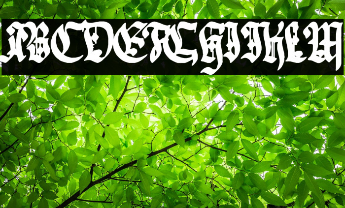 Gothic Notausgang Example 1