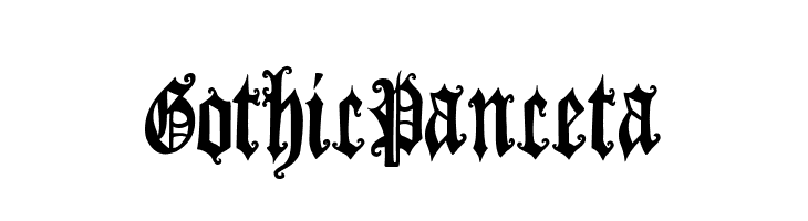 Gothic Panceta  免费字体下载