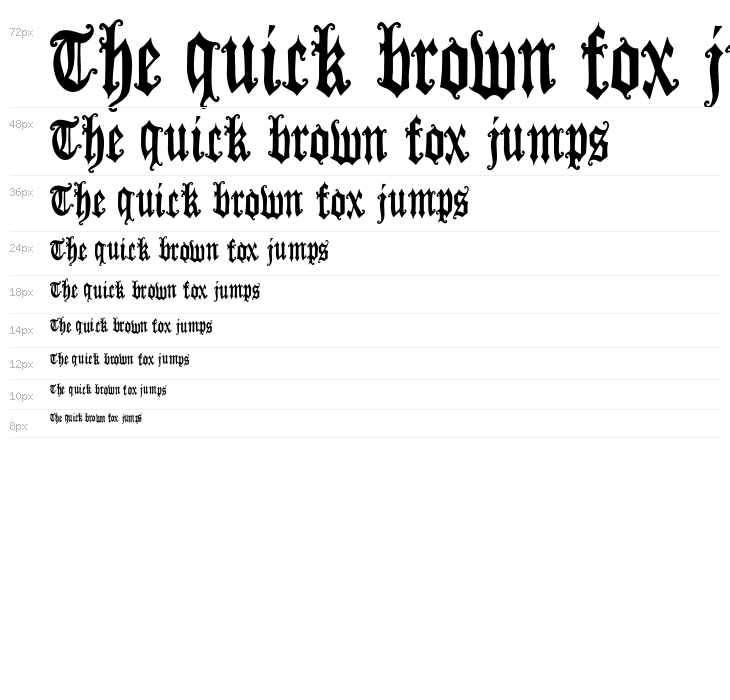 Gothic Panceta Waterfall