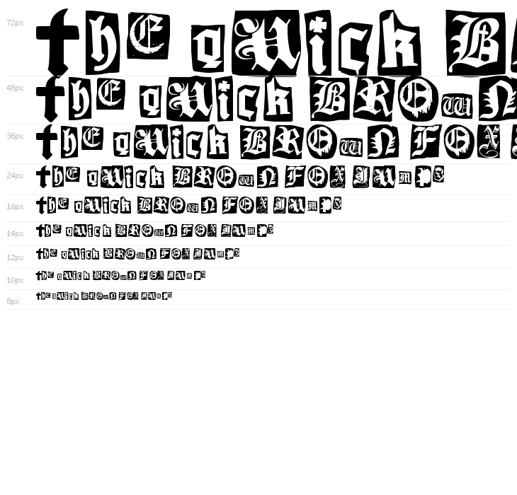 Gothic Punk Waterfall