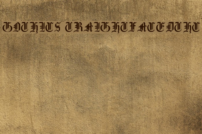 Gothic-Straight-Faced--16th-c- Font examples