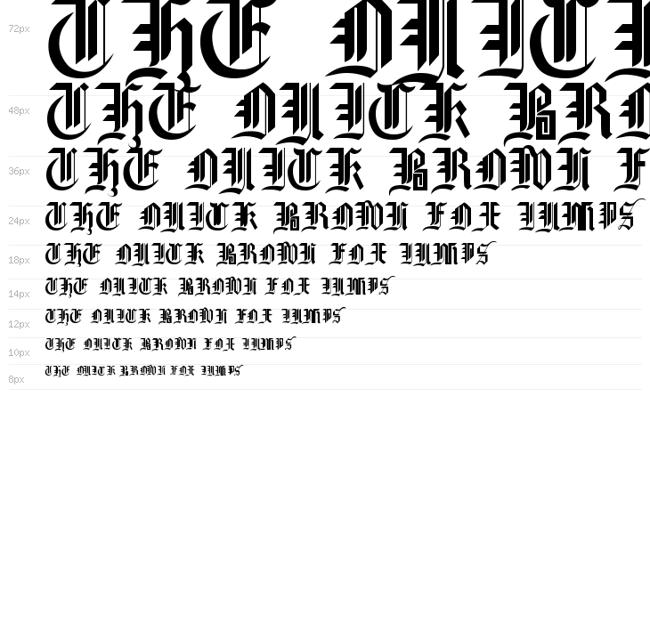 Gothic-Straight-Faced--16th-c- Waterfall