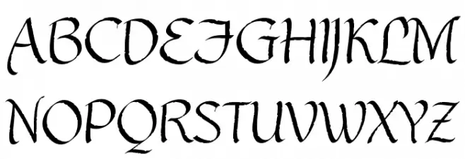 Gothic Ultra Fonte MAIÚSCULAS