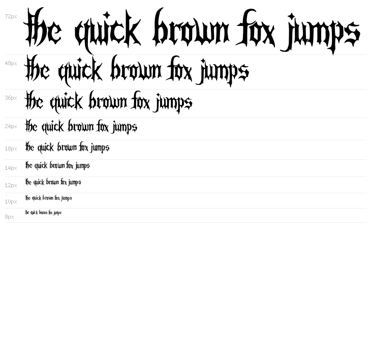 Gothic War Waterfall