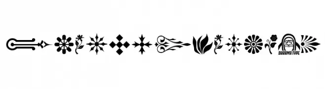 GothicExtras-B  Frei Schriftart Herunterladen