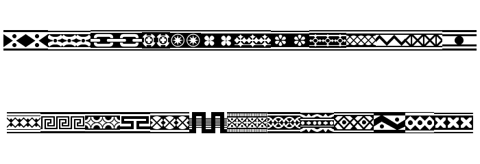GothicExtras-D Polices MINUSCULES