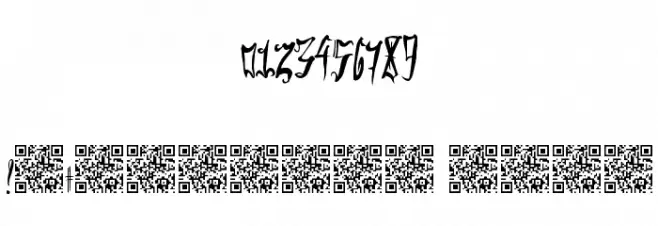 GothicFriends Font OTHER CHARS