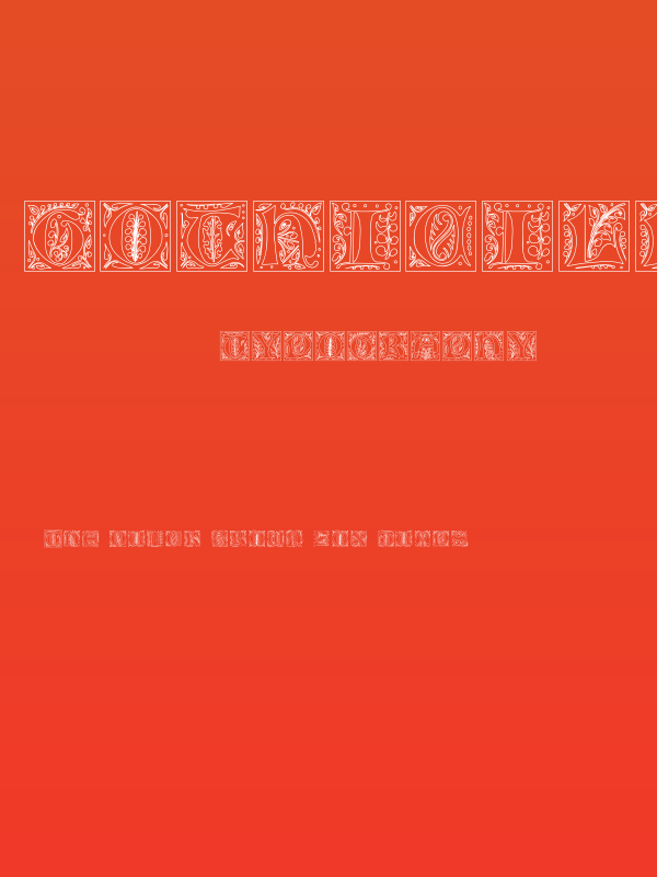 GothicIlluminate Poster