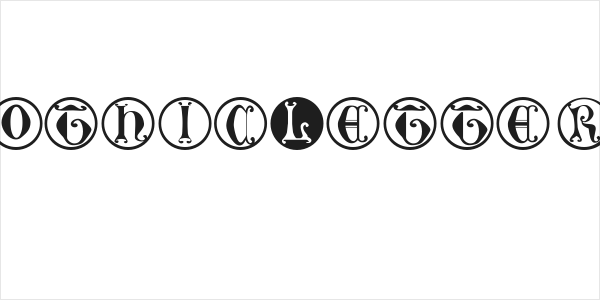 GothicLetters Logo