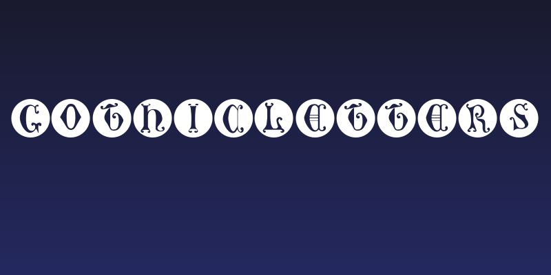GothicLetters Social Header