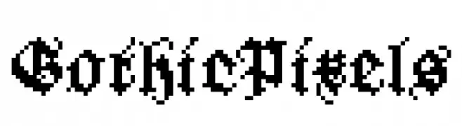 GothicPixels  Fuentes Gratis Descargar