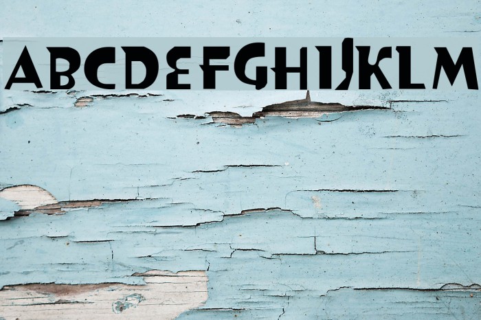 GothicRegular Font examples