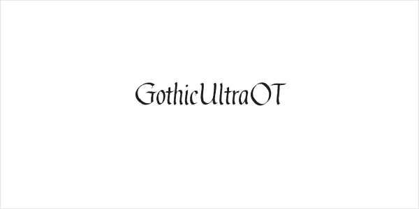 GothicUltraOT Logo