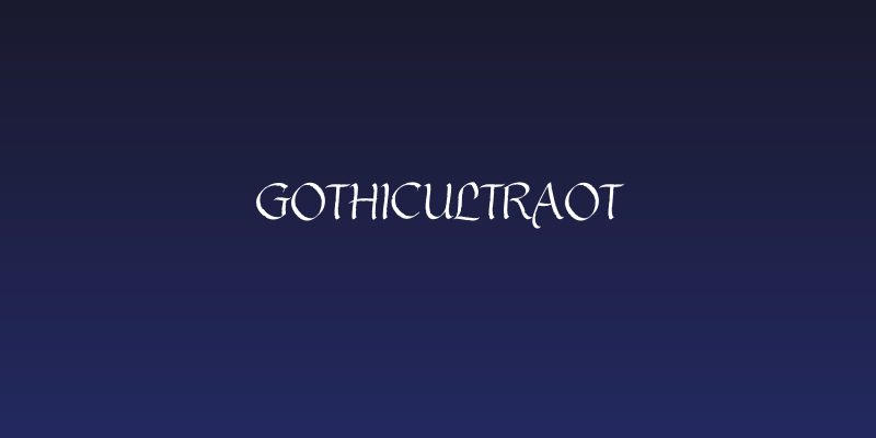 GothicUltraOT Social Header