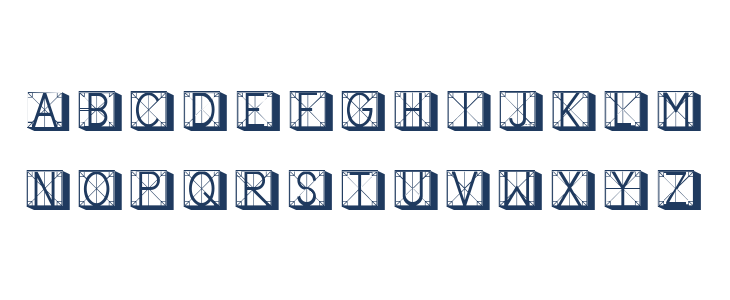 Gothica Light Regular Lowercase