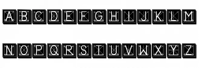 Gothica Regular Font OTHER CHARS