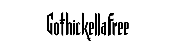 Gothickella Free Font