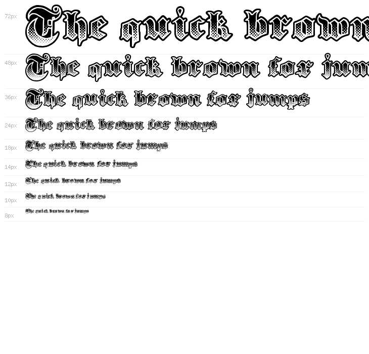 Gothik Steel Waterfall