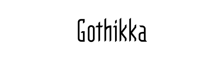 Gothikka  Descarca Fonturi Gratis