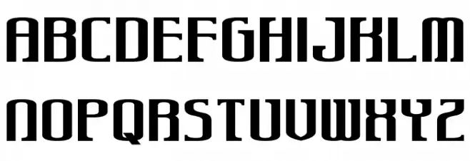 Gothiqua Fonte MAIÚSCULAS